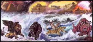 Four beasts from the sea